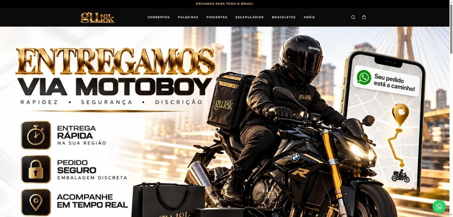 Prévia do site Gu18k Joias